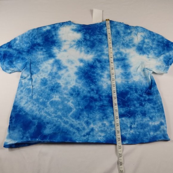 New MTV The Real World Tie-Dye Crop Tee - Picture 6 of 6